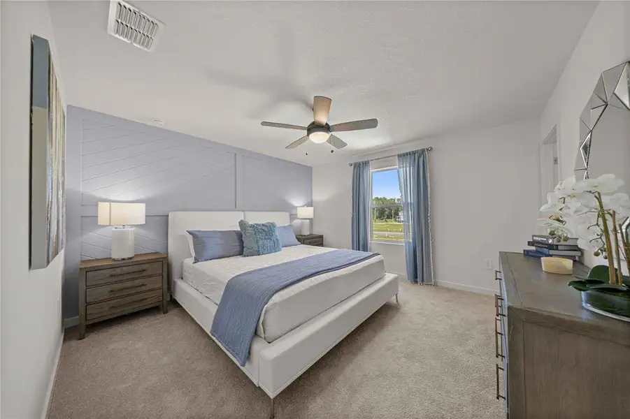 Furnished interior view inside a new home in Tara Serena, Gainesville (Image 9).