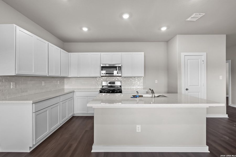 Furnished interior view inside a new home in Summerlin, San Antonio (Image 13).