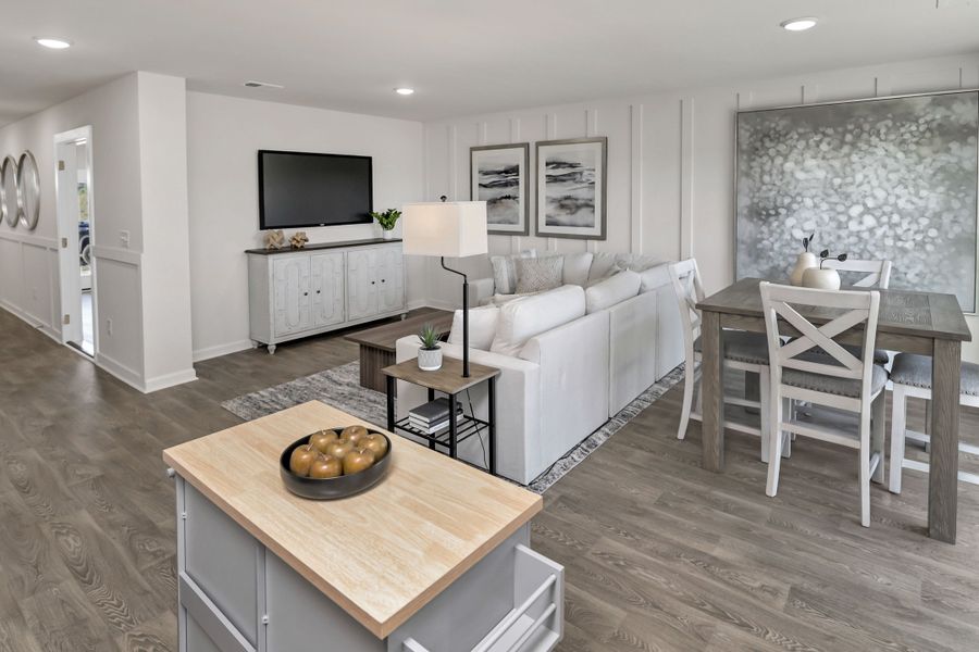 Representative furnished interior of a home built from the Jarrod by Veranda Homes in Trenton Place, Roebuck (Image 18).