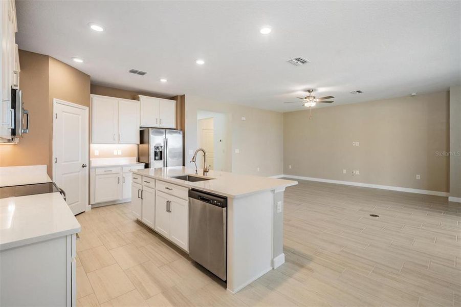 Furnished interior view inside a new home in , San Antonio (Image 13).