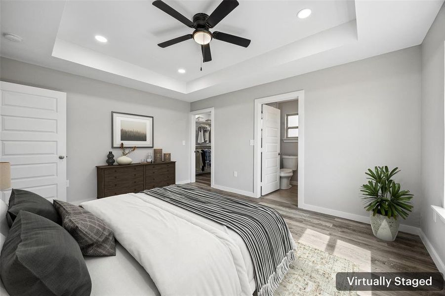 Furnished interior view inside a new home in , Itasca (Image 12).