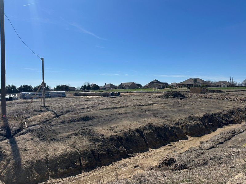 Site preparation for new homesites in Fannin Ranch, Leonard (Image 6).