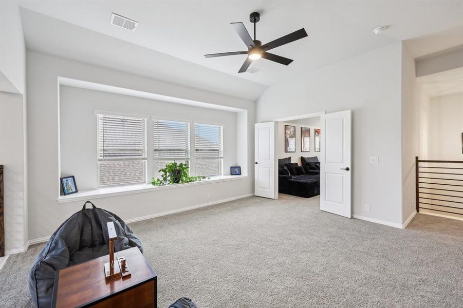 Furnished interior view inside a new home in Glenwood Meadows, Denton (Image 24).