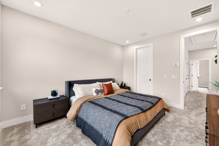 Furnished interior view inside a new home in Context at Oakhurst, Charlotte (Image 16).