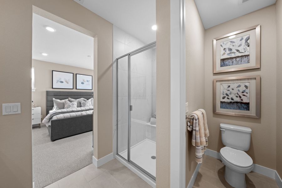 Furnished interior view inside a new home in Trumark Homes at Sterling Ranch, Littleton (Image 20).