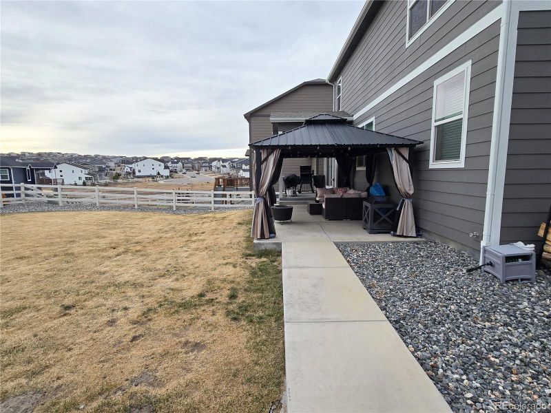 Exterior details and patio area of a home in , Castle Rock (Image 4).