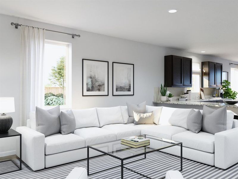 Photos are a representation of the floor plan. Options and interior selections will vary.