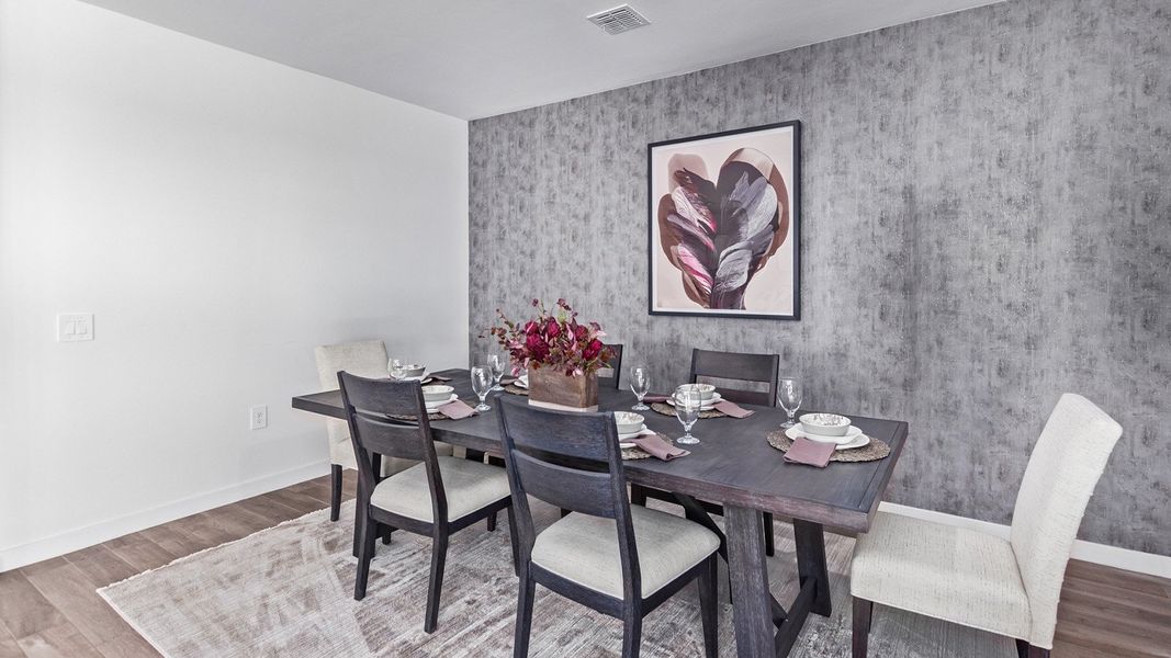 Representative furnished interior of a home built from the Citrine - Plan 5042 by D.R. Horton in Tortolita Trails, Marana (Image 12).