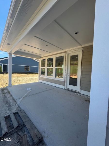 Actual Home - Covered Back Patio Actual Home - Covered Back Patio