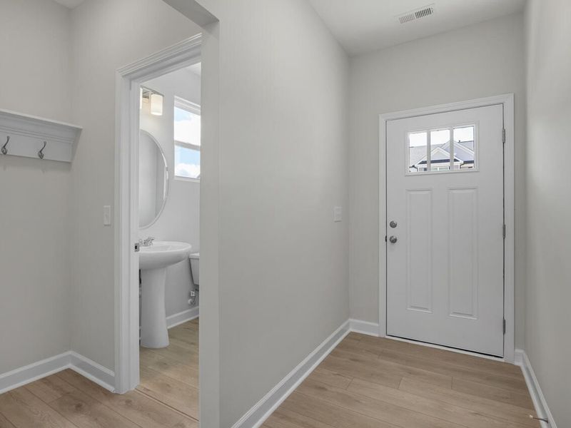 Spacious, unfurnished interior of a new home in Springvale, Fuquay Varina (Image 11). Spacious, unfurnished interior of a new home in Springvale, Fuquay Varina (Image 11).