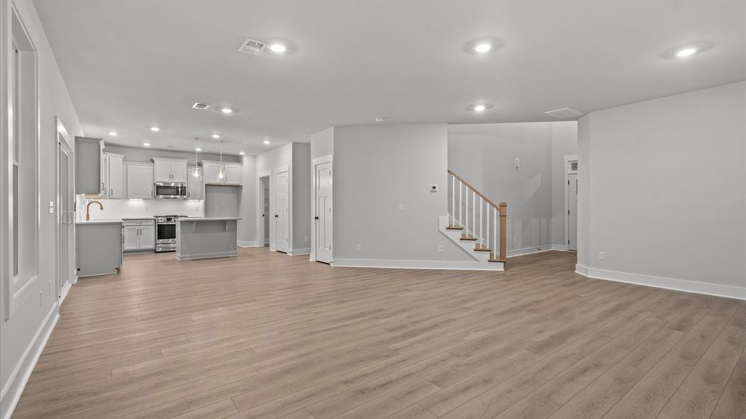 Furnished interior view inside a new home in Woodglen, Piedmont (Image 9). Furnished interior view inside a new home in Woodglen, Piedmont (Image 9).