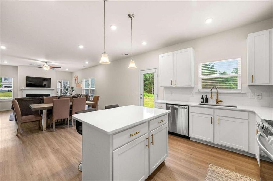 Furnished interior view inside a new home in , Dallas (Image 5). Furnished interior view inside a new home in , Dallas (Image 5).