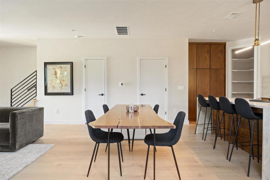 Furnished interior view inside a new home in , Austin (Image 10). Furnished interior view inside a new home in , Austin (Image 10).