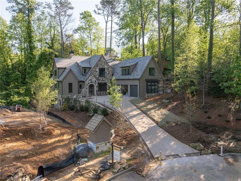 In-progress construction of a new home in Blue Heron Walk, Atlanta, GA (Image 23).