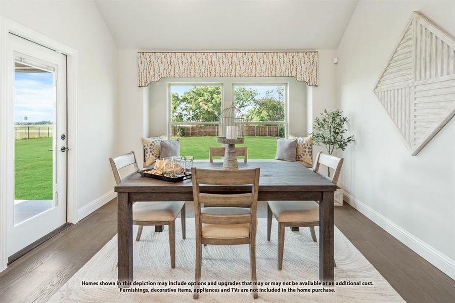 Furnished interior view inside a new home in The Oaks, Red Oak (Image 37). Furnished interior view inside a new home in The Oaks, Red Oak (Image 37).