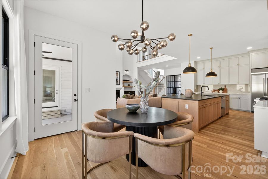 Furnished interior view inside a new home in , Belmont (Image 27).