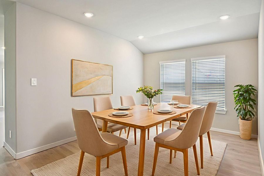 Photo is not of the actual home, but is an inspirational photo of builder’s model home and may depict options, furnishings, and/or decorator features that are not included