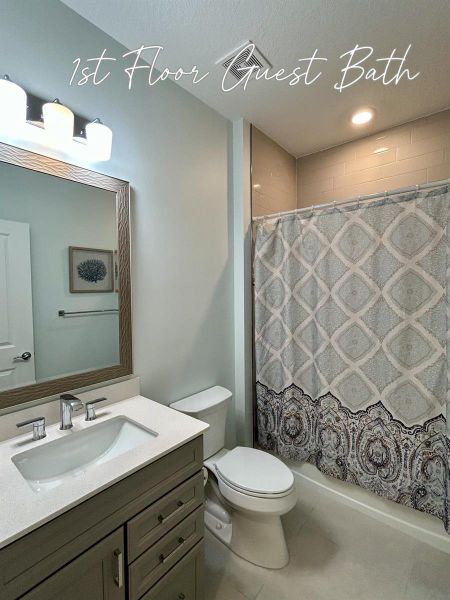1st Floor Guest Bath 1st Floor Guest Bath