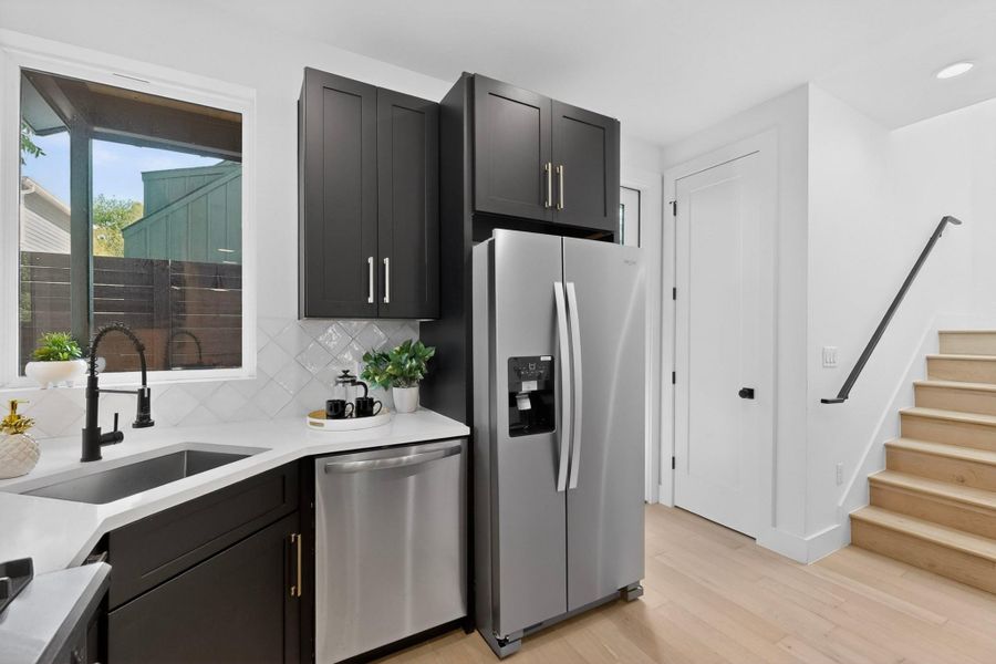 Furnished interior view inside a new home in , Austin (Image 18).