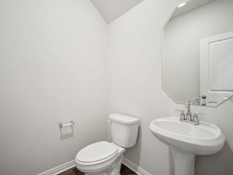 Photo is not of the actual home, but is an inspirational photo of builder’s model home and may depict options, furnishings, and/or decorator features that are not included
