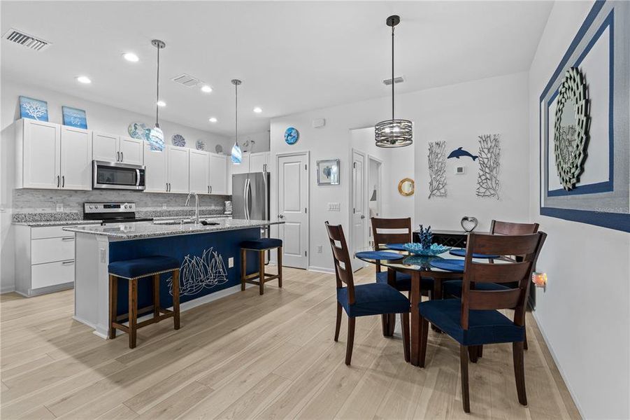 Furnished interior view inside a new home in , Daytona Beach (Image 7).