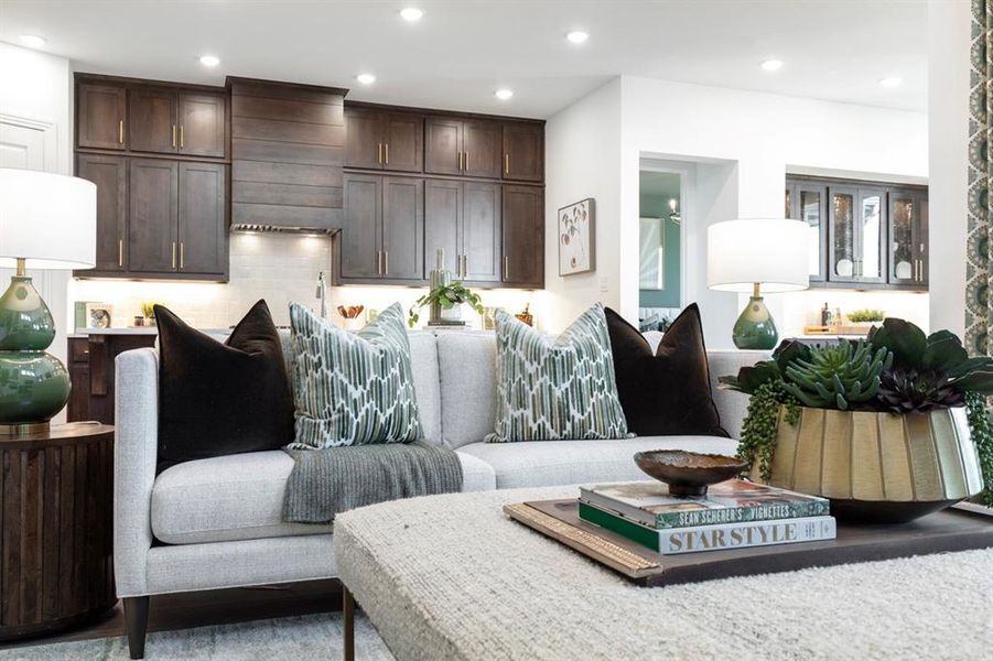 Furnished interior view inside a new home in Wellington, Haslet (Image 17).