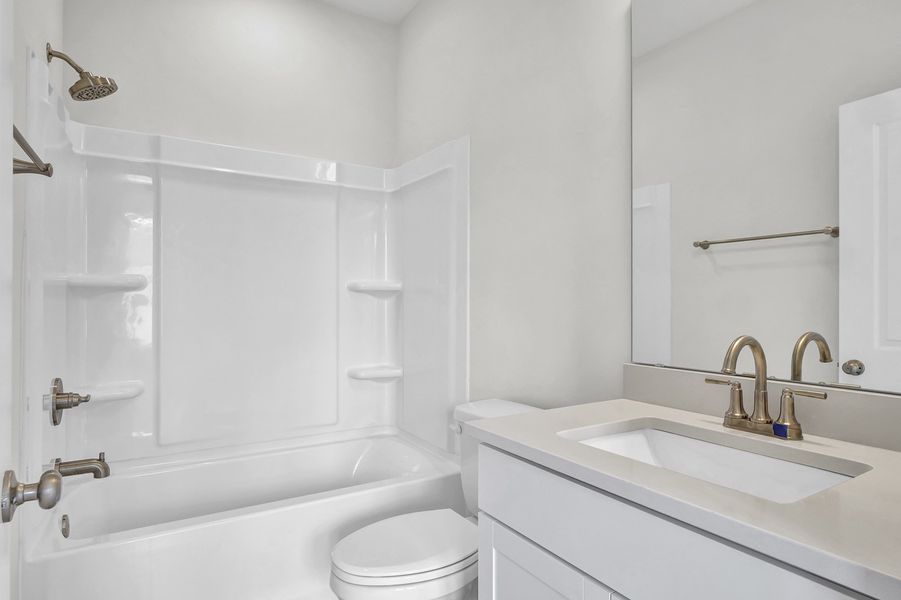 Furnished interior view inside a new home in Grand Park, Leland (Image 11).