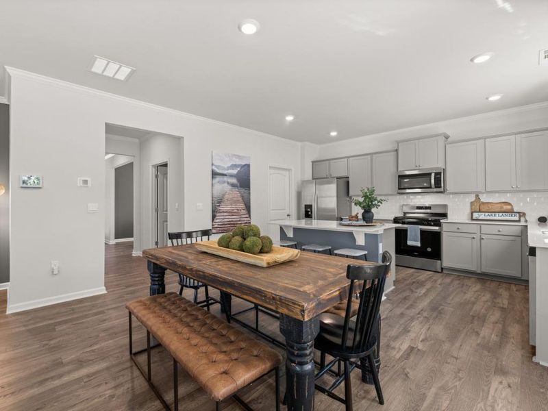 Furnished interior view inside a new home in Falcon Landing, Gainesville (Image 32).