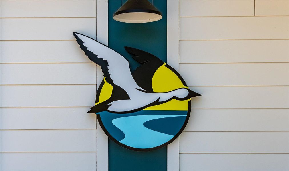 Exterior details and patio area of a home in The Landings at Montague, Goose Creek (Image 20).