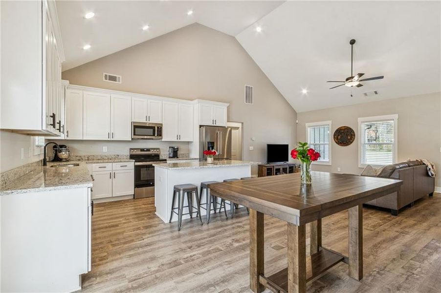 Furnished interior view inside a new home in , Maysville (Image 16).