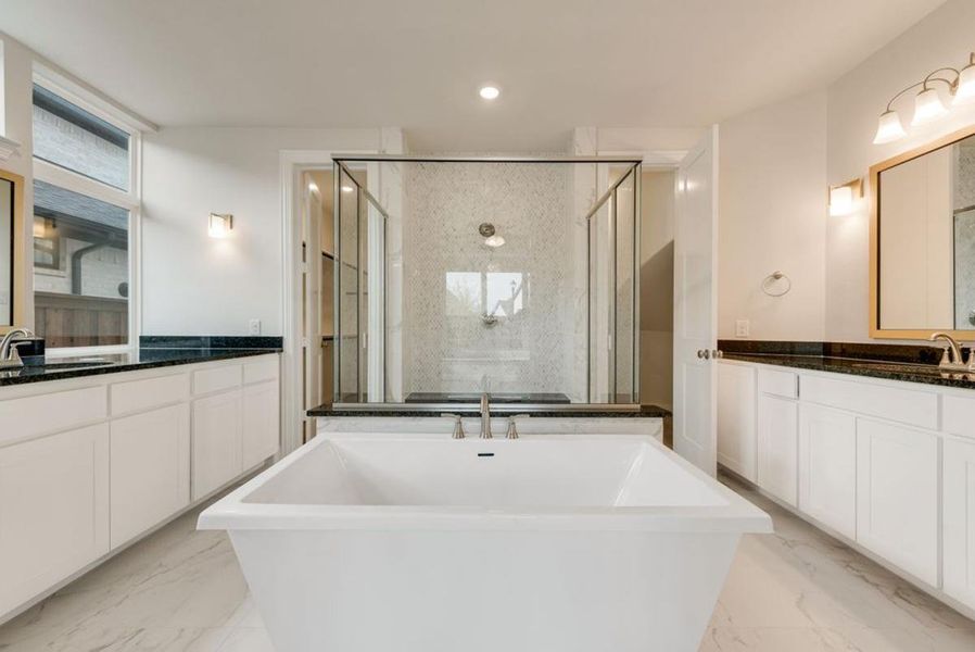 Furnished interior view inside a new home in Somercrest, Midlothian (Image 10).