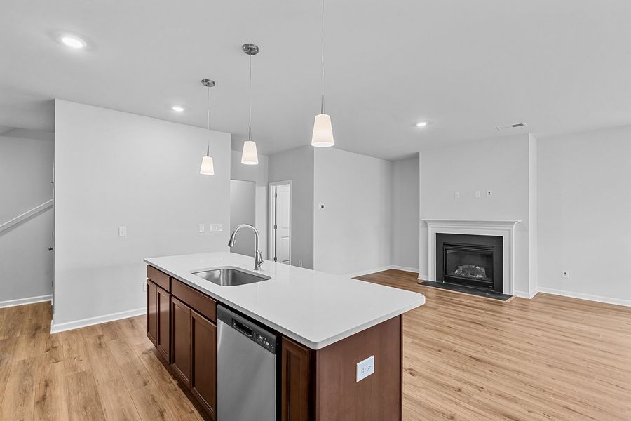 Furnished interior view inside a new home in Fieldstone, Lexington (Image 10).