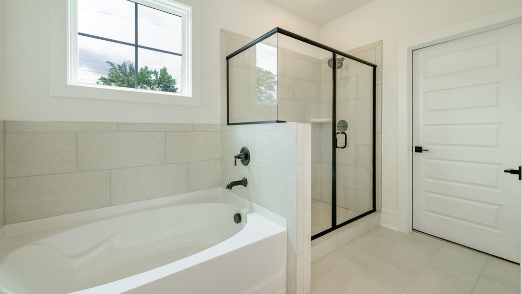 Representative furnished interior of a home built from the Hanover by D.R. Horton in The Village at Sandy Plains, Marietta (Image 10).
