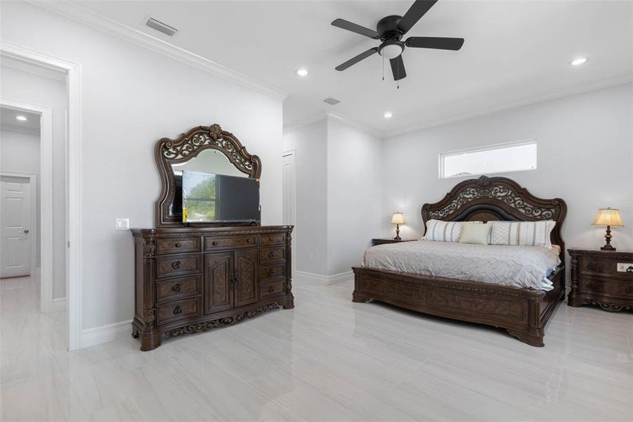 Furnished interior view inside a new home in , Palm Coast (Image 19).