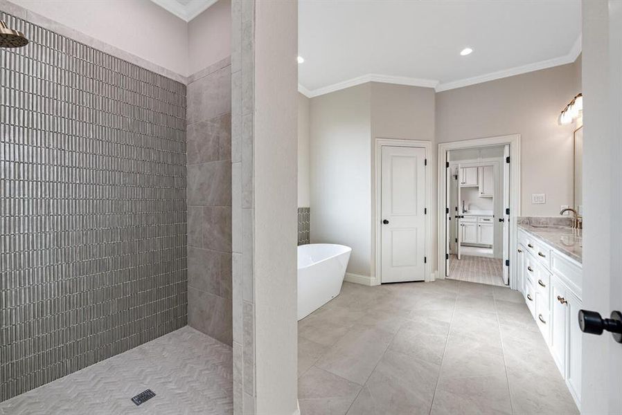 Furnished interior view inside a new home in , Waco (Image 9).