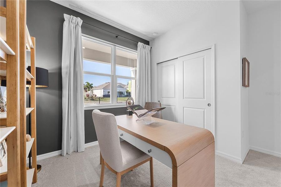 Furnished interior view inside a new home in Hidden Cove, Eustis (Image 20).