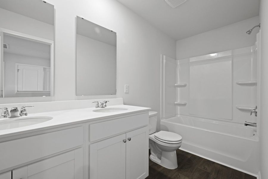 Furnished interior view inside a new home in , Summerville (Image 11). Furnished interior view inside a new home in , Summerville (Image 11).