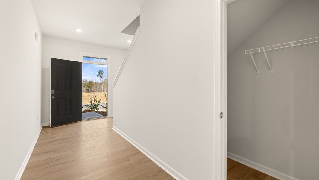 Representative unfurnished interior of a home built from the Robie by D.R. Horton in Oconee Overlook, Gainesville (Image 15). Representative unfurnished interior of a home built from the Robie by D.R. Horton in Oconee Overlook, Gainesville (Image 15).