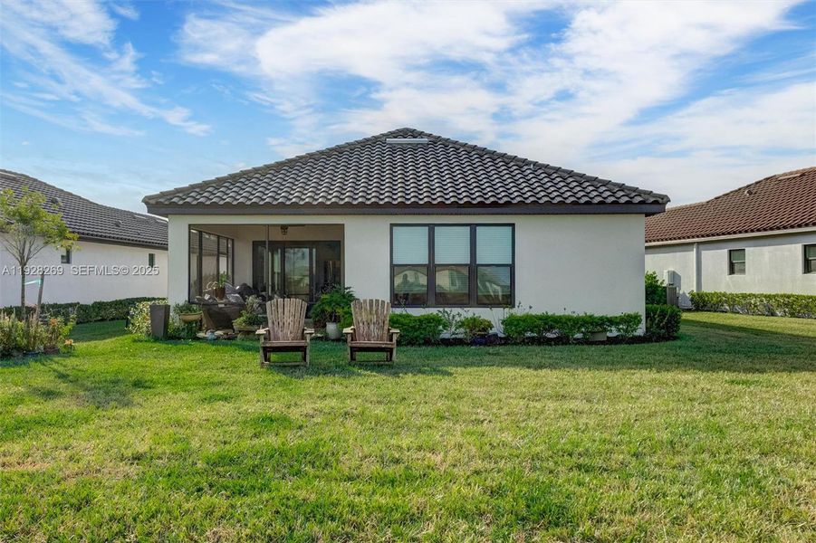 Exterior details and patio area of a home in , Port St. Lucie (Image 20). Exterior details and patio area of a home in , Port St. Lucie (Image 20).