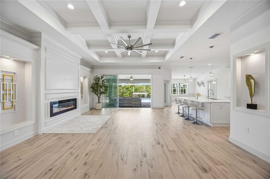 Spacious, unfurnished interior of a new home in , Port Charlotte (Image 24).
