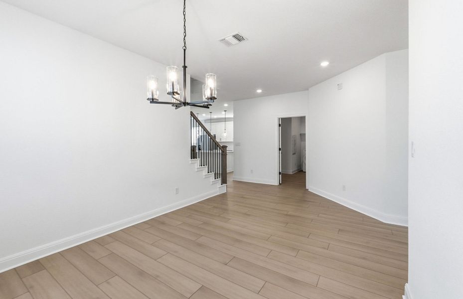 Spacious, unfurnished interior of a new home in Santa Rita Ranch, Liberty Hill (Image 43).