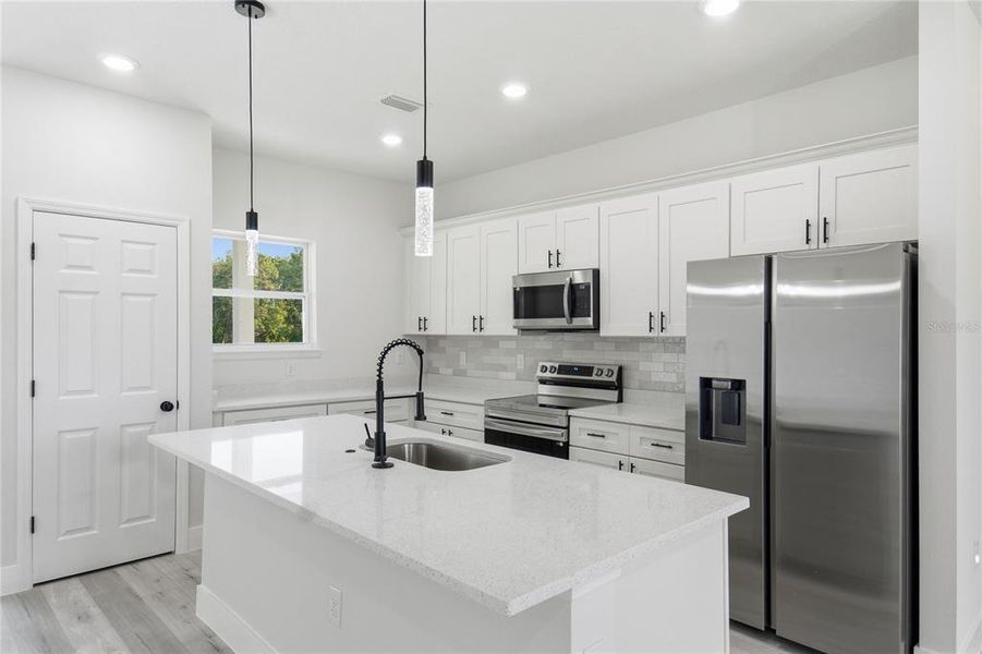 Furnished interior view inside a new home in , Citrus Springs (Image 15).