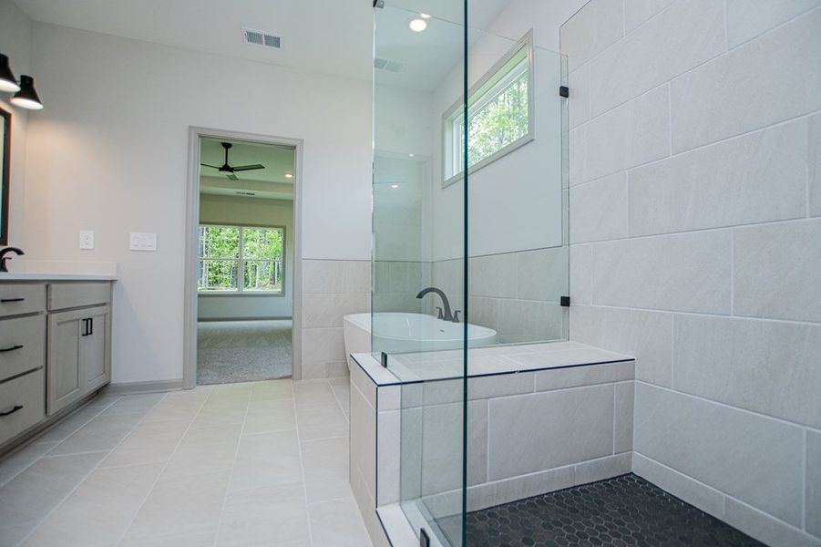 Furnished interior view inside a new home in WOODMONT RESERVE, Roopville (Image 13).