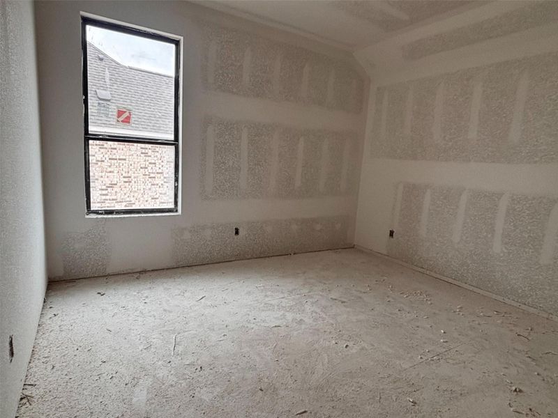 Actual progress of your home.