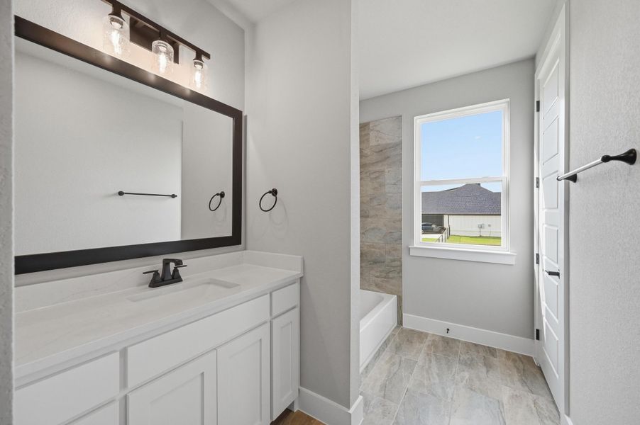 Furnished interior view inside a new home in Rocky Top Ranch, Reno (Image 13). Furnished interior view inside a new home in Rocky Top Ranch, Reno (Image 13).