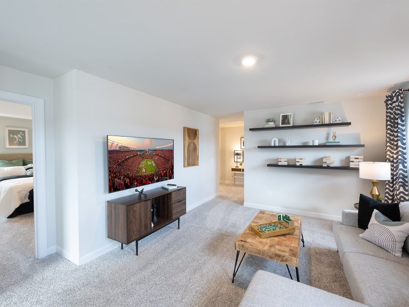 Furnished interior view inside a new home in Wexford Park, Fountain Inn (Image 10).