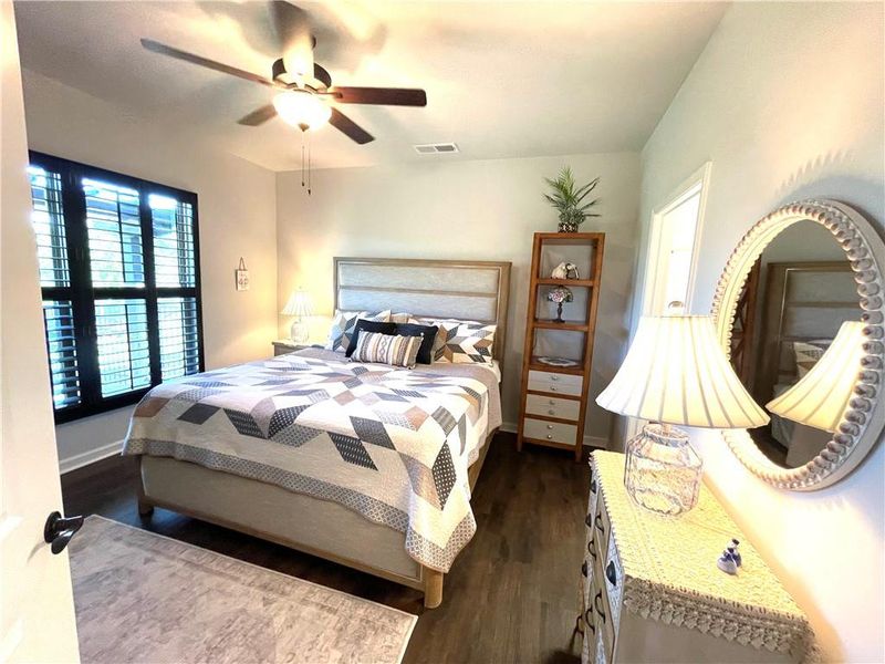 Furnished interior view inside a new home in , Hoschton (Image 40).