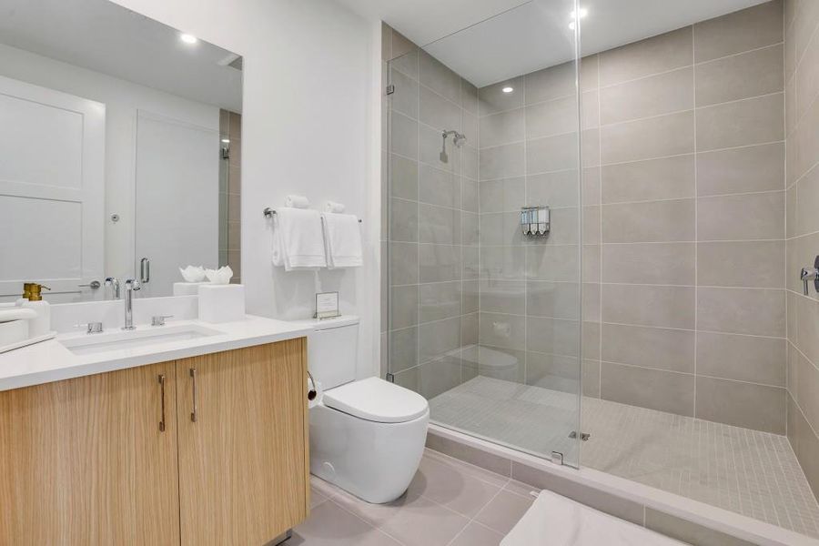 Furnished interior view inside a new home in The Dillon Buckhead, Atlanta (Image 52). Furnished interior view inside a new home in The Dillon Buckhead, Atlanta (Image 52).