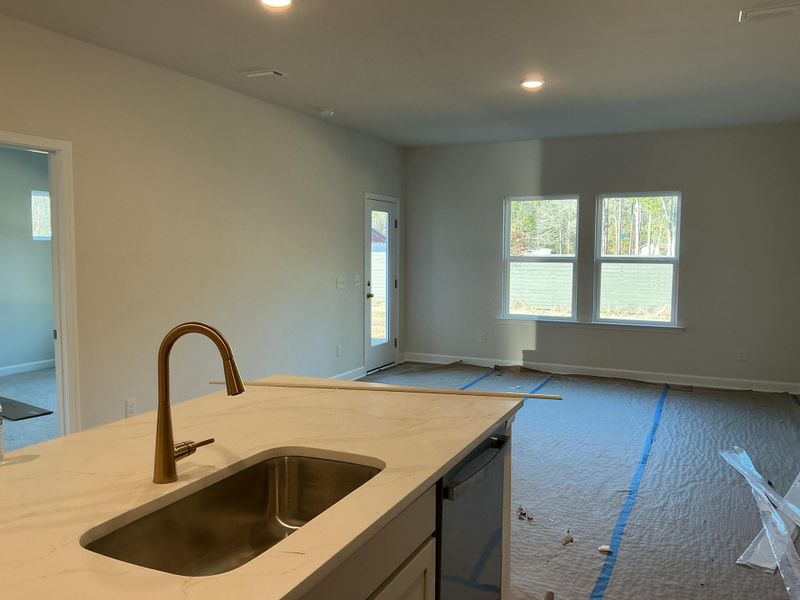 In-progress construction of a new home in Hammock Walk at Nexton, Summerville, SC (Image 33).