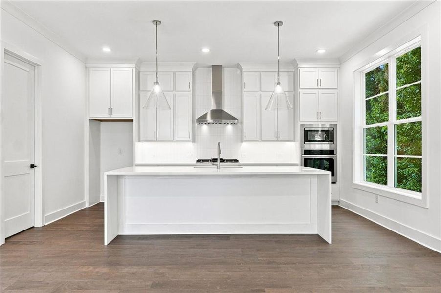 Furnished interior view inside a new home in Parkside Roswell, Roswell (Image 11).